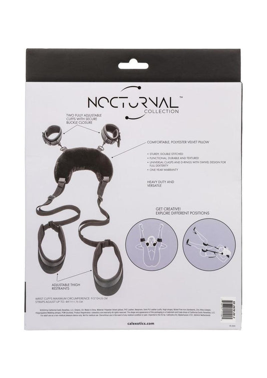 Nocturnal Collection Position Strap with Pillow - Black