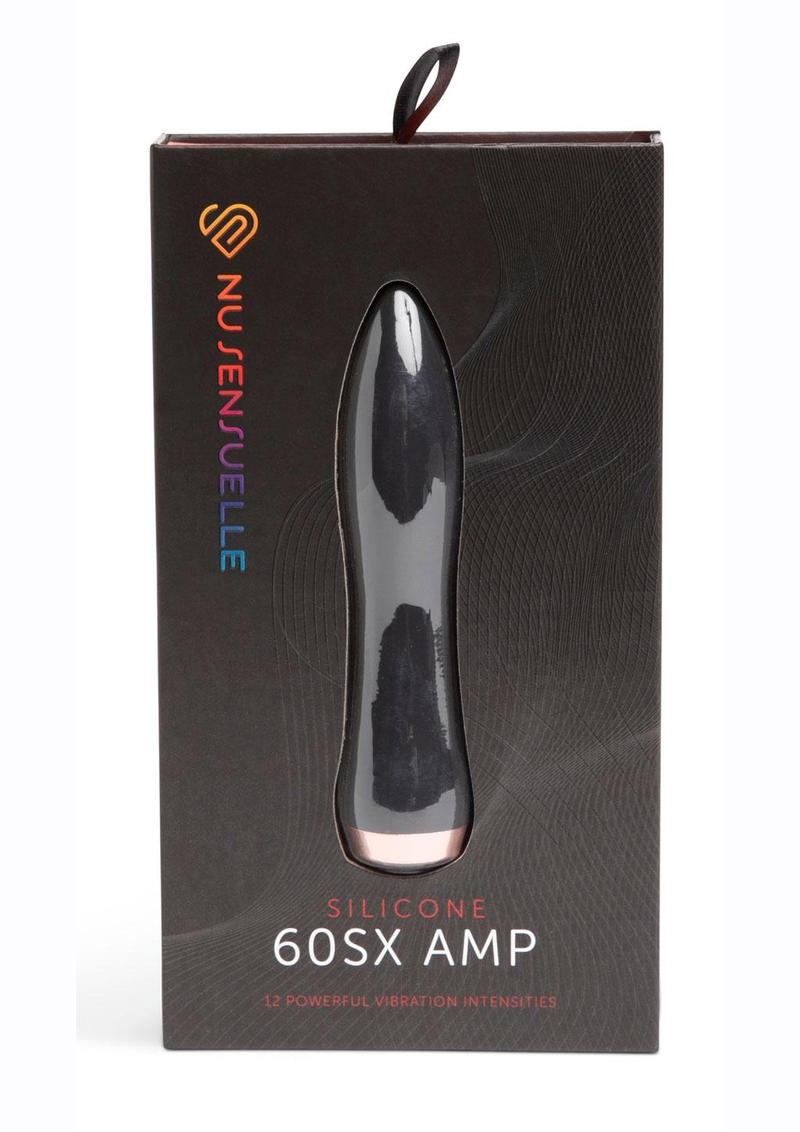 Nu Sensuelle 60sx Amp Silicone Rechargeable Bullet