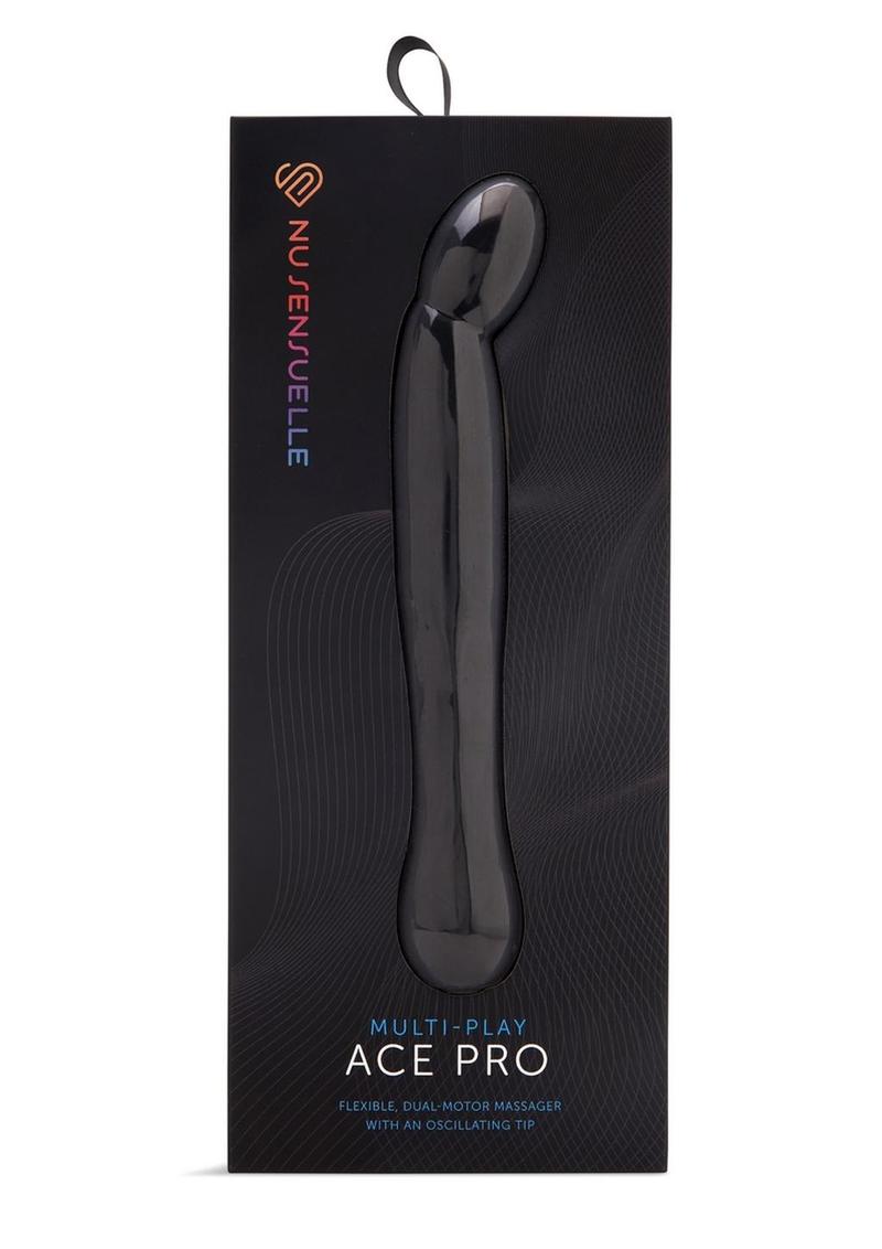 Nu Sensuelle Ace Pro Prostate and G-Spot Rechargeable Silicone Vibrator