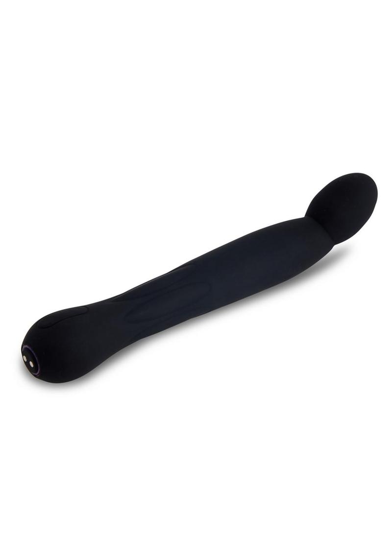 Nu Sensuelle Ace Pro Prostate and G-Spot Rechargeable Silicone Vibrator - Black