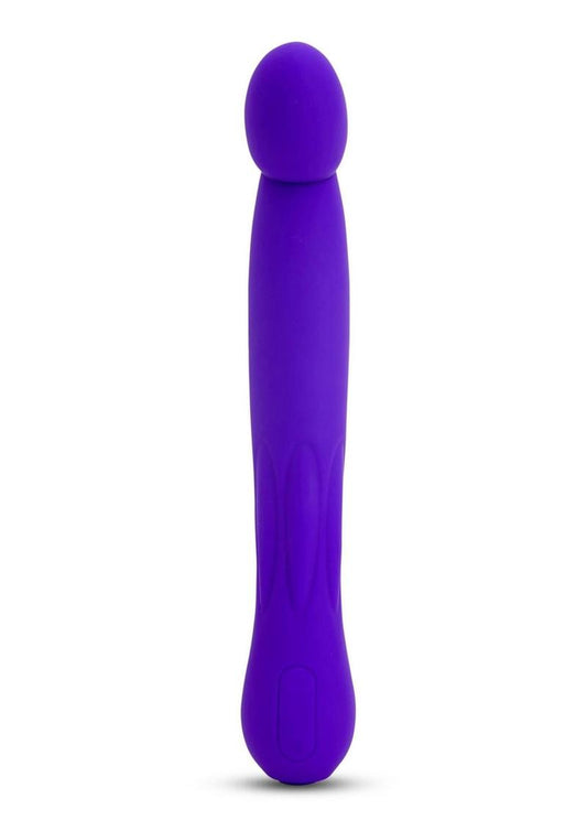 Nu Sensuelle Ace Pro Prostate and G-Spot Rechargeable Silicone Vibrator - Purple