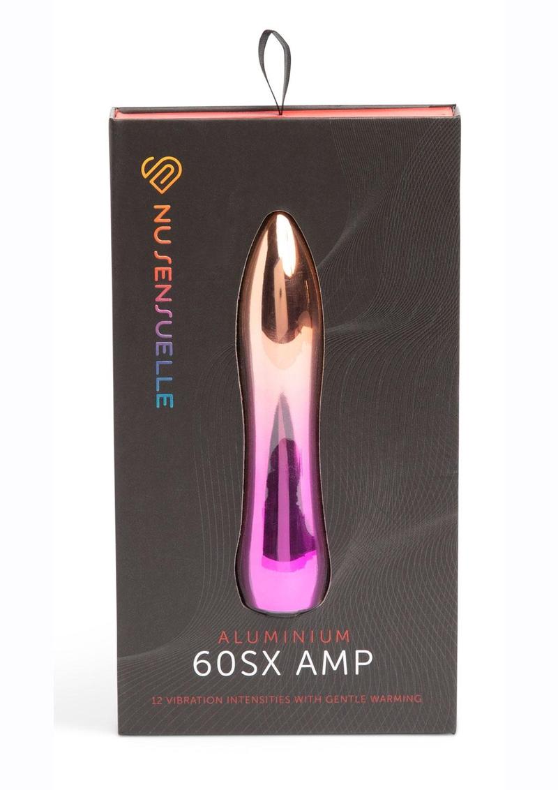 Nu Sensuelle Aluminium 60sx Amp Rechargeable Warming Bullet