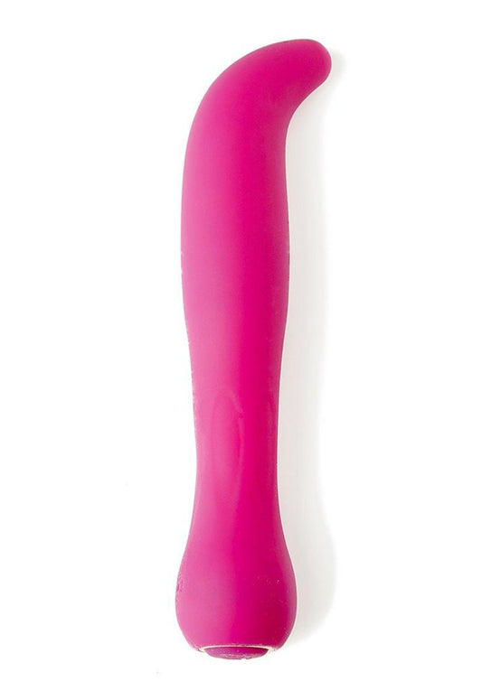 Nu Sensuelle Baelii Rechargeable Silicone G-Spot Vibrator - Magenta/Pink