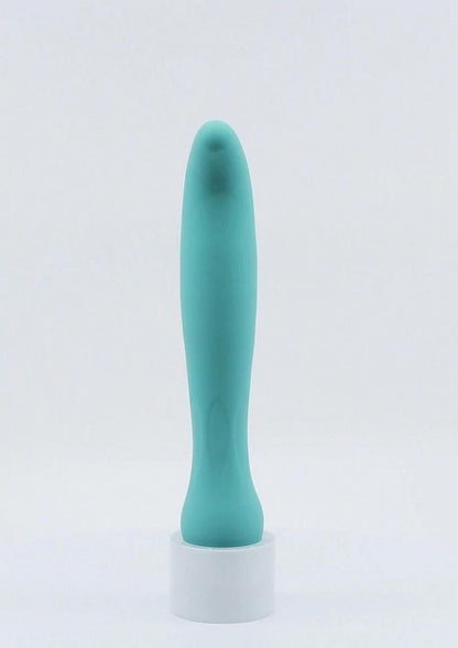 Nu Sensuelle Baelii Xlr8 Rechargeable Silicone G-Spot Vibrator - Blue/Electric Blue