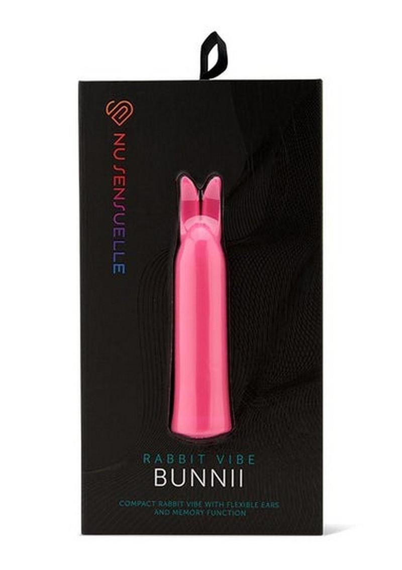 Nu Sensuelle Bunnii Rechargeable Silicone Vibrator