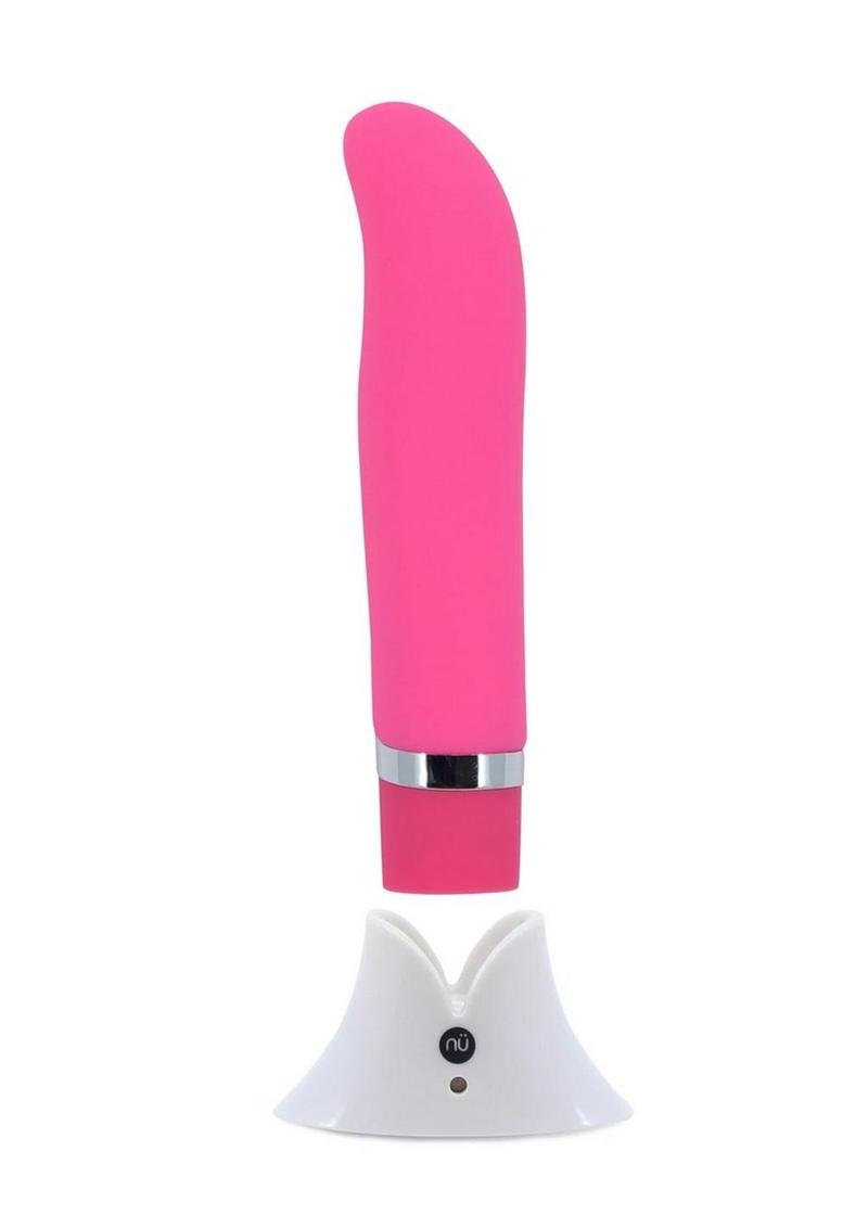 Nu Sensuelle Curve Rechargeable Silicone Vibrator - Pink