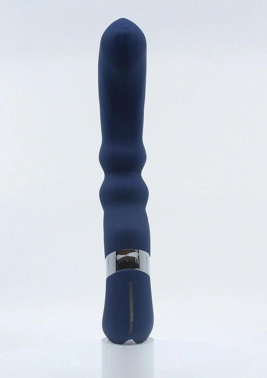 Nu Sensuelle Homme Pro-S Rechargeable Silicone Prostate Massager - Blue/Navy Blue