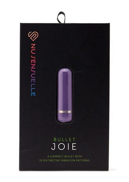 Nu Sensuelle Joie Rechargeable Silicone Bullet - Purple