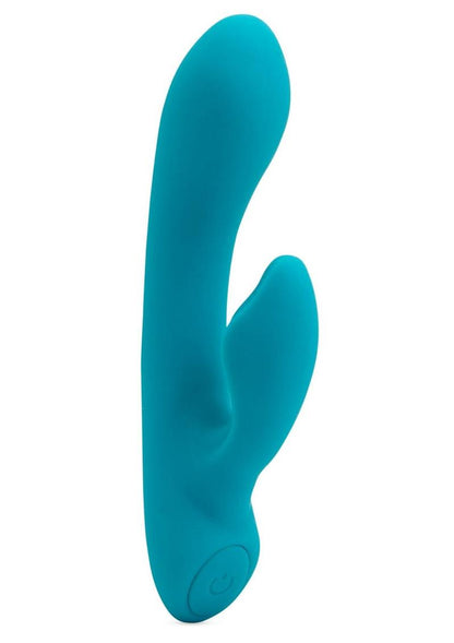 Nu Sensuelle Jolie Nubii Rechargeable Silicone Mini Heating Rabbit - Blue