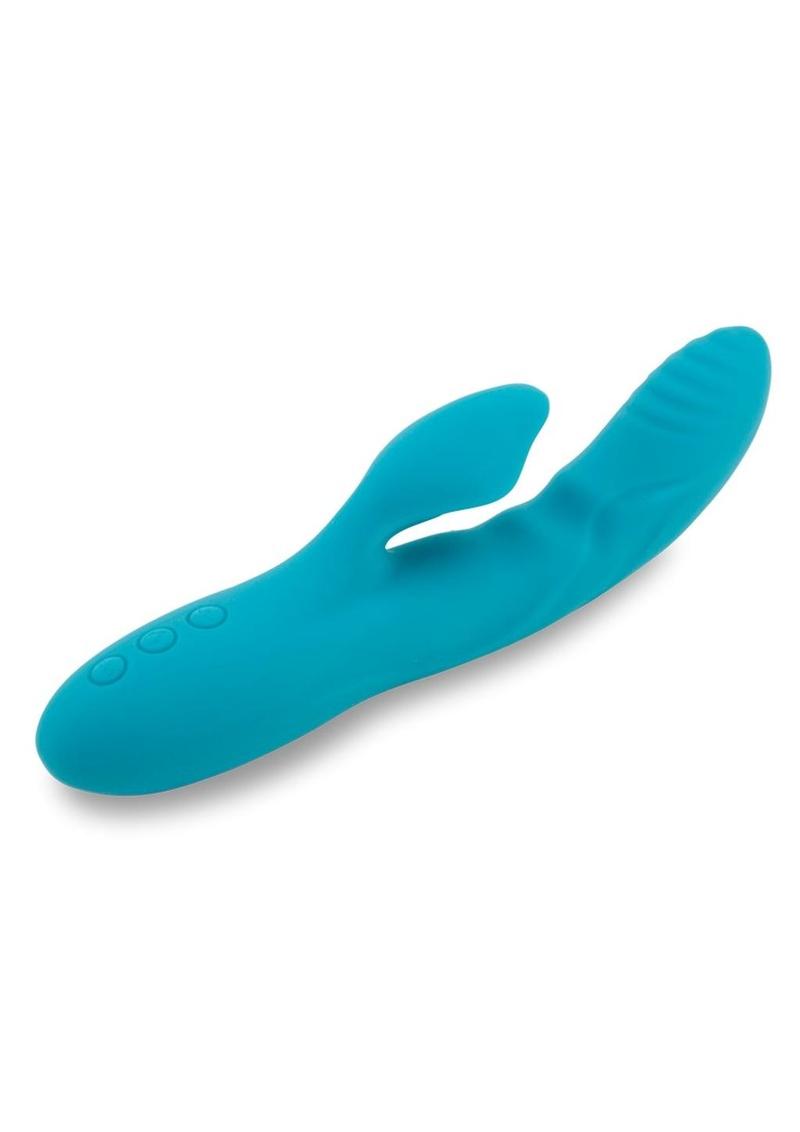 Nu Sensuelle Kiah Nubii Rechargeable Silicone Rabbit - Blue