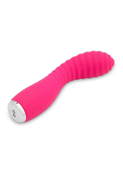 Nu Sensuelle Lola Nubii Flexibile Rechargeable Silicone Warming Vibrator - Pink/Silver