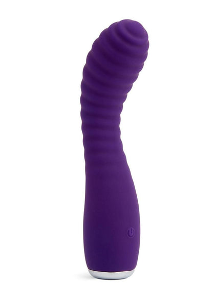 Nu Sensuelle Lola Nubii Flexibile Rechargeable Silicone Warming Vibrator - Purple/Silver