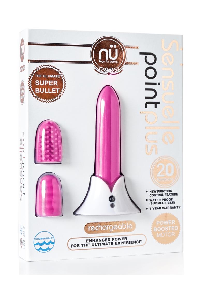 Nu Sensuelle Point Plus Rechargeable Silicone Bullet