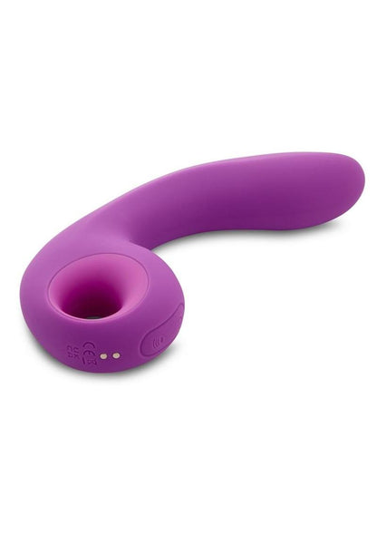 Nu Sensuelle Raine Nubii Rechargeable Silicone G-Spot Tapping Vibrator - Purple