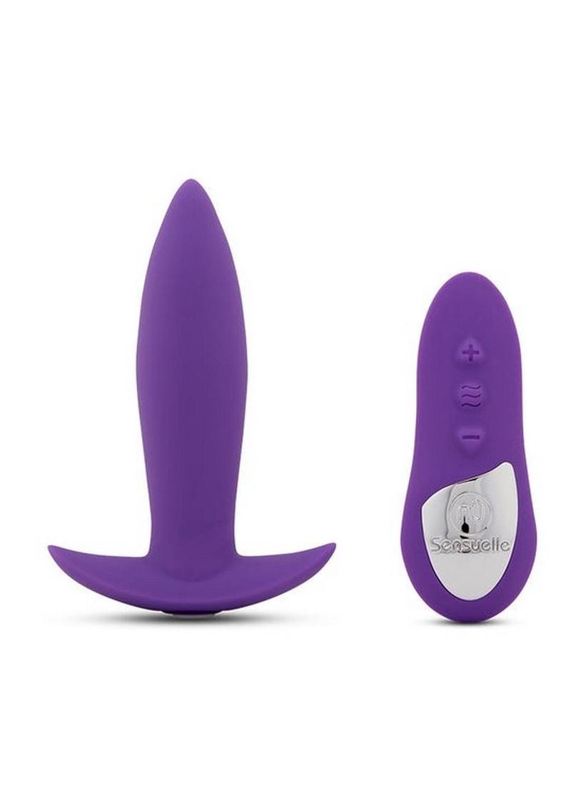 Nu Sensuelle Remote Control Mini-Plug Rechargeable Silicone Vibrating Plug