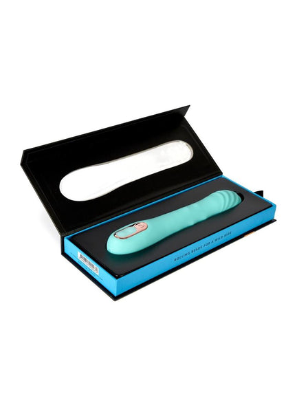 Nu Sensuelle Roxii Rechargeable Silicone Wand with Roller Motion