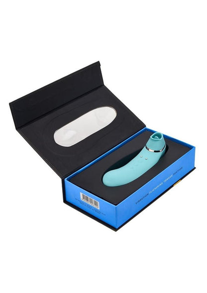 Nu Sensuelle Trinitii Triple Action Rechargeable Silicone Vibrator - Blue/Electric Blue