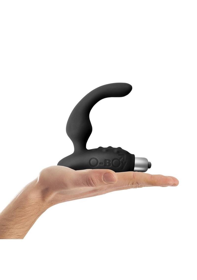 O Boy Silicone Prostate and Perineum Stimulator - Black