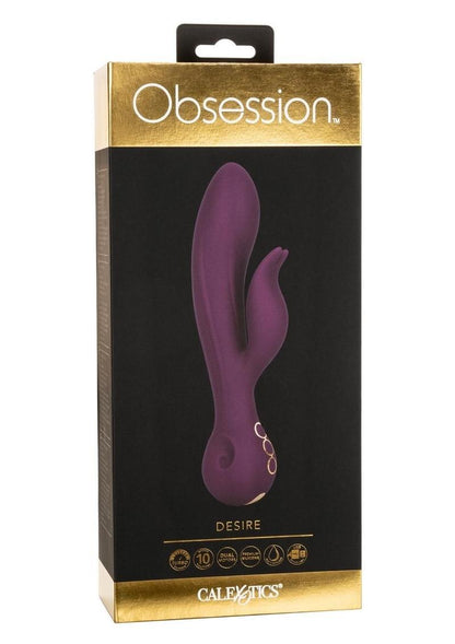 Obsession Desire Rechargeable Silicone Rabbit Vibrator