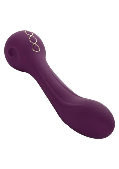 Obsession Passion Rechargeable Silicone Vibrator - Purple