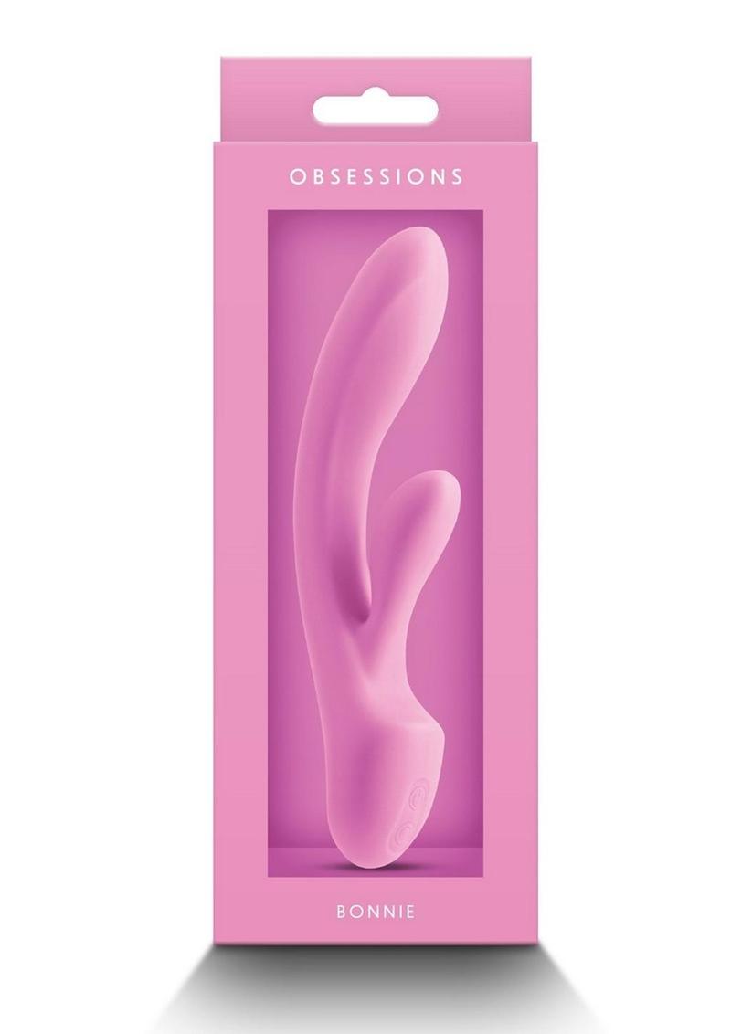 Obsessions Bonnie Rechargeable Silicone Rabbit Vibrator - Pink