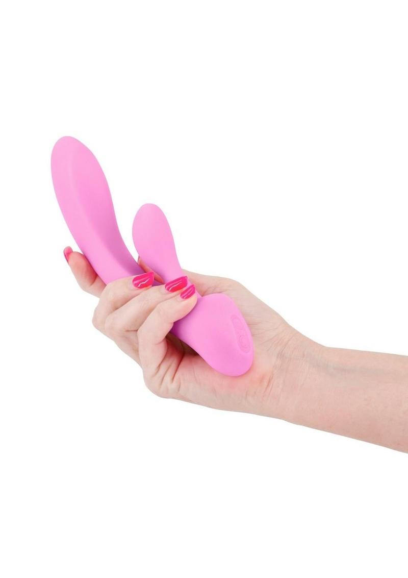 Obsessions Bonnie Rechargeable Silicone Rabbit Vibrator - Pink