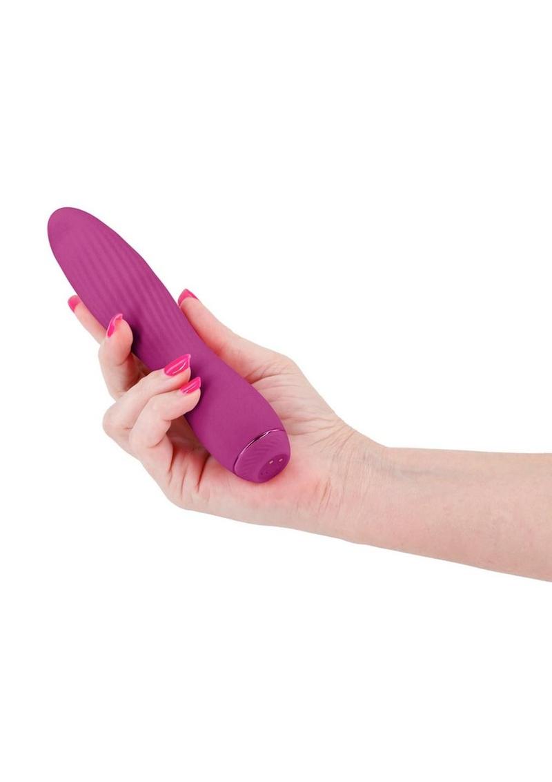 Obsessions Clyde Rechargeable Silcone Vibrator - Magenta/Pink