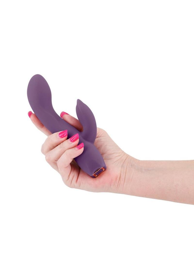 Obsessions Juliet Rechargeable Silicone Rabbit Vibrator - Purple