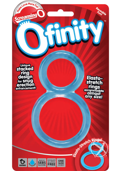 Ofinity Super Stretchy Double Silicone Cock Ring Waterproof