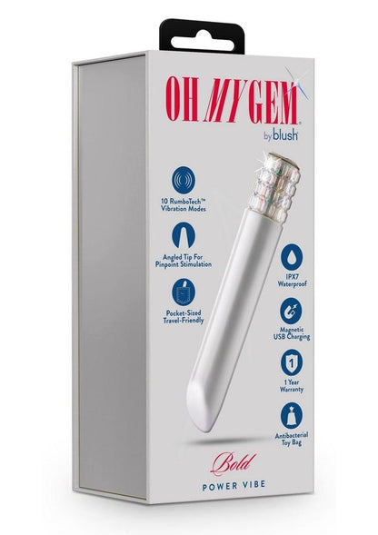 Oh My Gem Bold Rechargeable Bullet Vibrator