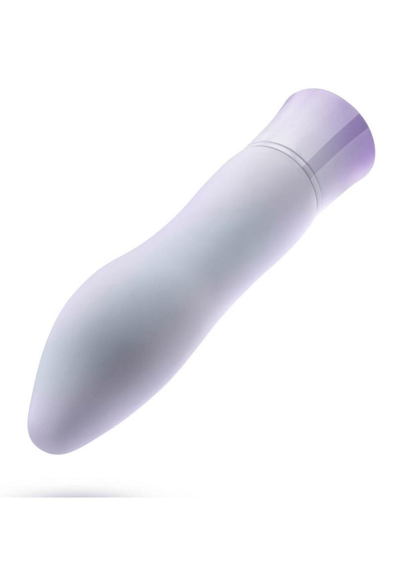 Oh My Gem Revival Rechargeable Silicone G-Spot Vibrator - Opal - Purple