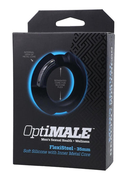 Optimale Flexisteel Soft Silicone with Inner Metal Core Cock Ring