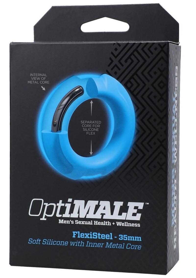 Optimale Flexisteel Soft Silicone with Inner Metal Core Cock Ring