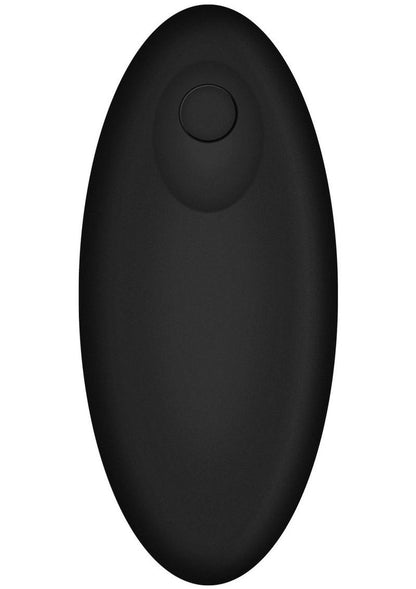 Optimale P-Curve Rechargeable Silicone Vibrating Prostate Stimulator with Remote Control - Black