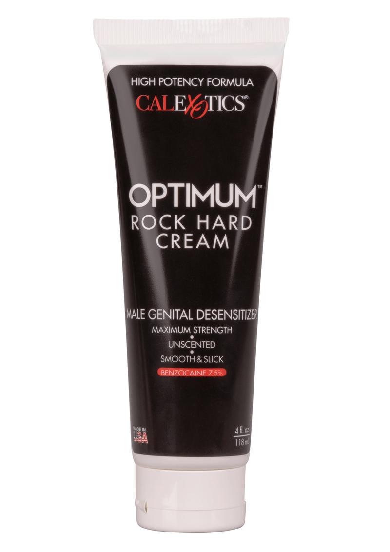 Optimum Rock Hard Cream Male Genital Desensitizer - Cream - 4oz - Boxed