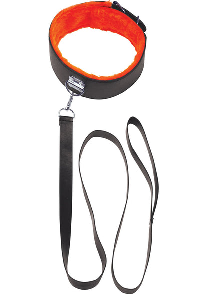 Orange Is The New Black Short Leash - Black/Orange