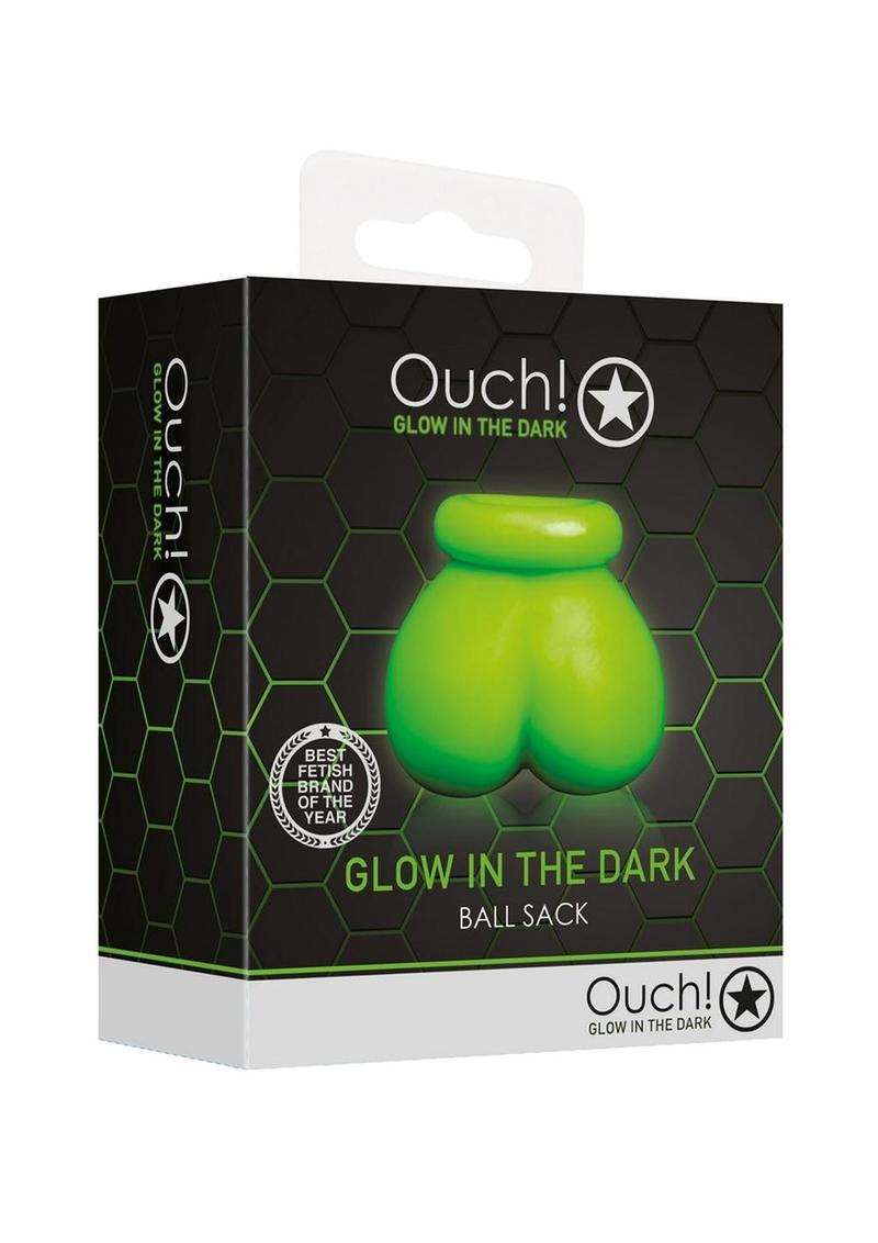 Ouch! Ball Sack - Glow In The Dark/Green