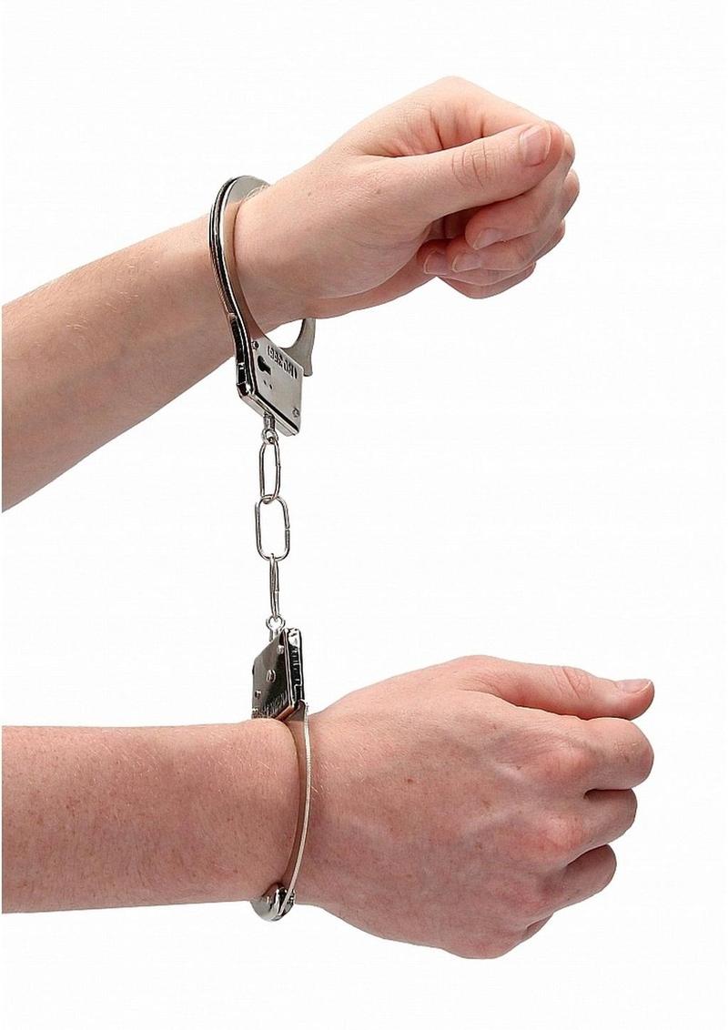 Ouch! Beginners Handcuffs - Metal/Silver