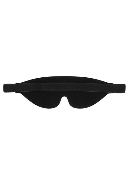 Ouch! Bonded Leather Eye-Mask - Black/Red