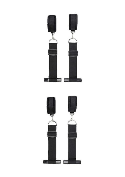 Ouch! Door Restraint - Black - Set