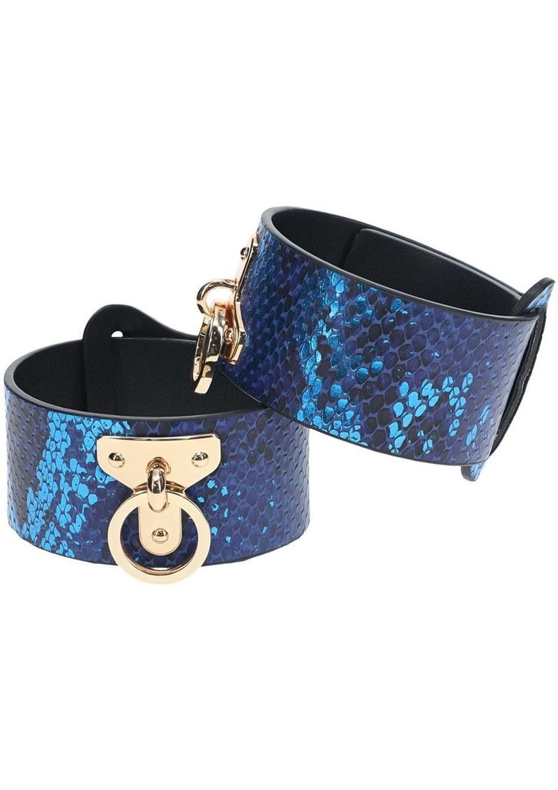 Ouch! Florence Collection Leg Cuffs - Blue