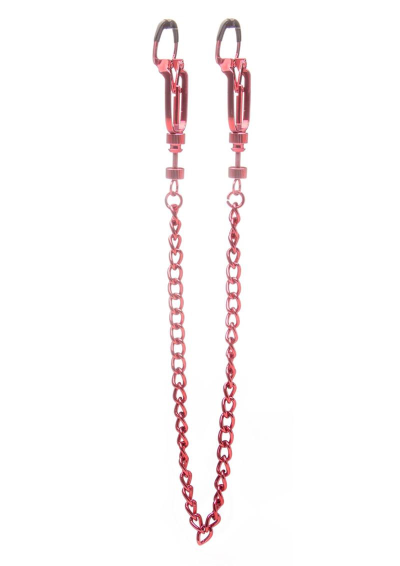 Ouch! Helix Nipple Clamps - Red