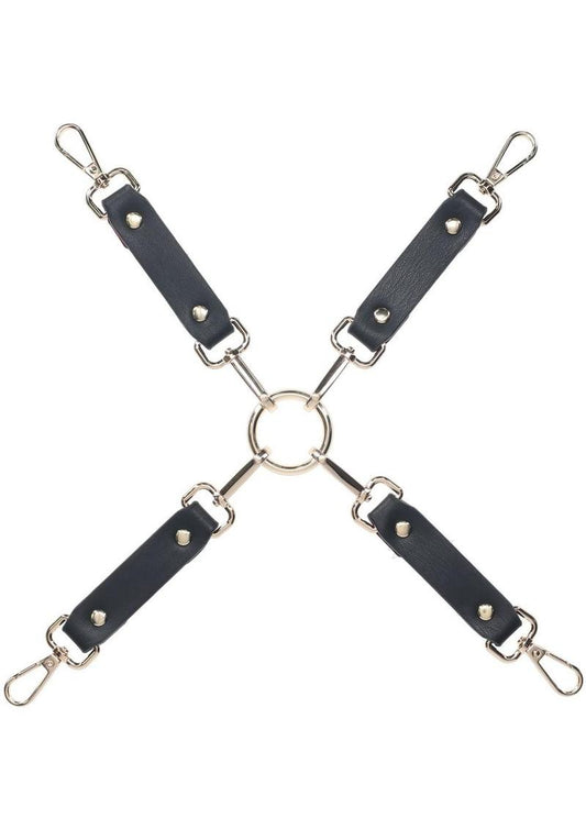 Ouch! Milan Collection Hogtie Connectors - Black/Red