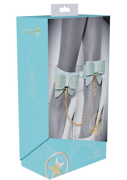 Ouch! Paris Collection Leg Cuffs - Blue