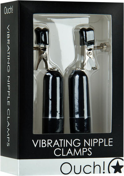 Ouch! Vibrating Nipple Clamps