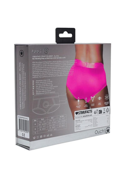Ouch Vibrating Strap On Brief Rechargeable 1