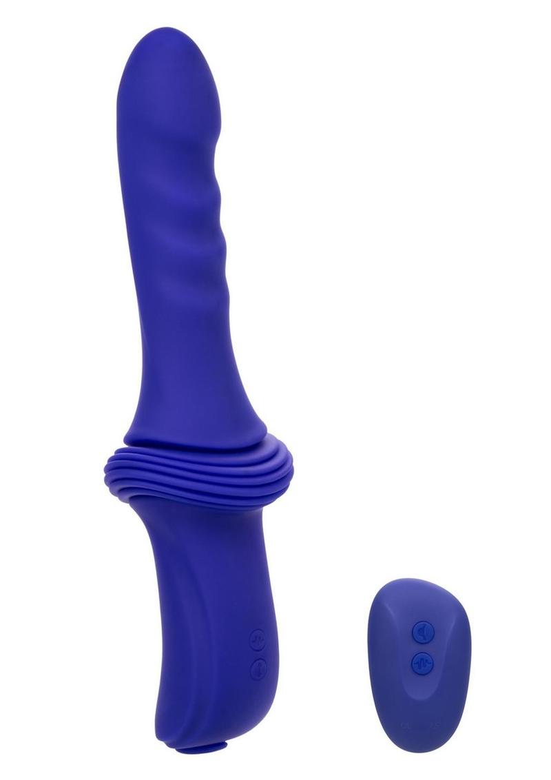 Overdrive Remote Control Rechargeable Silicone Sex Machine Ridge Thruster