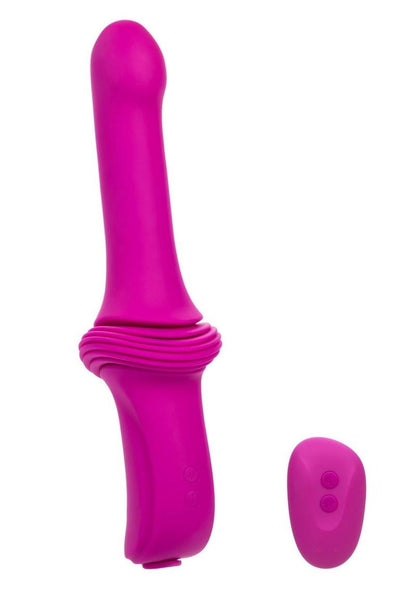 Overdrive Remote Control Rechargeable Silicone Sex Machine Smooth Thruster