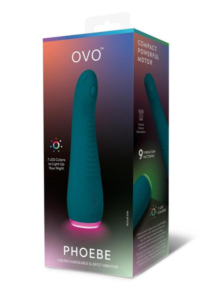 OVO Pheobe G-Spot Rechargeable Silicone Vibrator