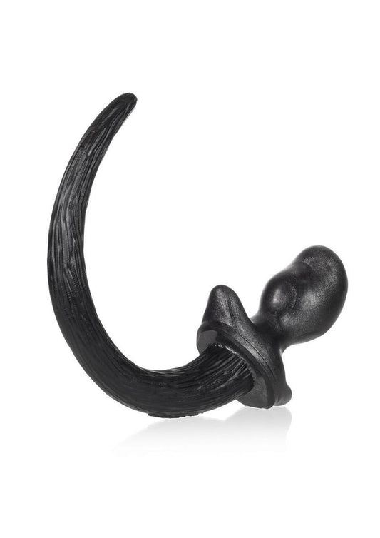 Ox Balls Beagle Tail Silicone Anal Plug - Smoke - Medium